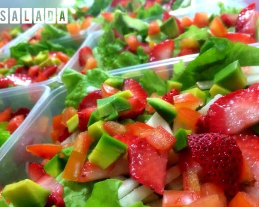 Strawberry Guacamole Salad